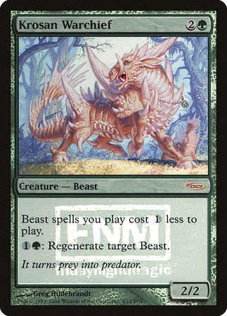 Krosan Warchief [Friday Night Magic 2004] | Lots Moore NSW