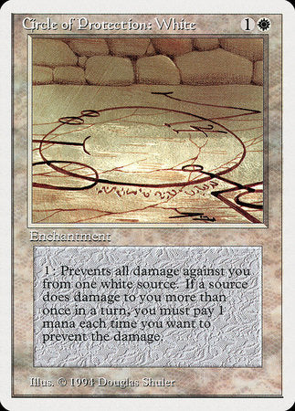 Circle of Protection: White [Summer Magic / Edgar] | Lots Moore NSW