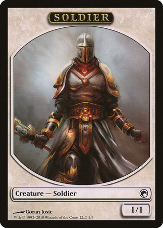 Soldier Token [Scars of Mirrodin Tokens] | Lots Moore NSW
