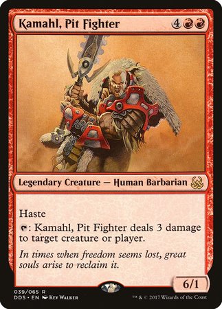 Kamahl, Pit Fighter [Duel Decks: Mind vs. Might] | Lots Moore NSW