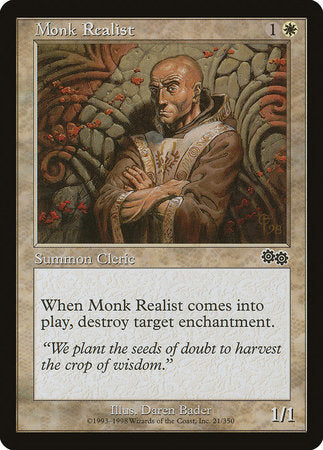 Monk Realist [Urza's Saga] | Lots Moore NSW