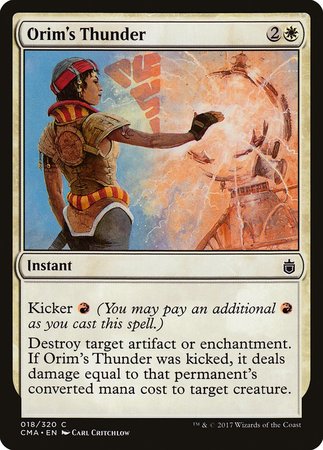 Orim's Thunder [Commander Anthology] | Lots Moore NSW