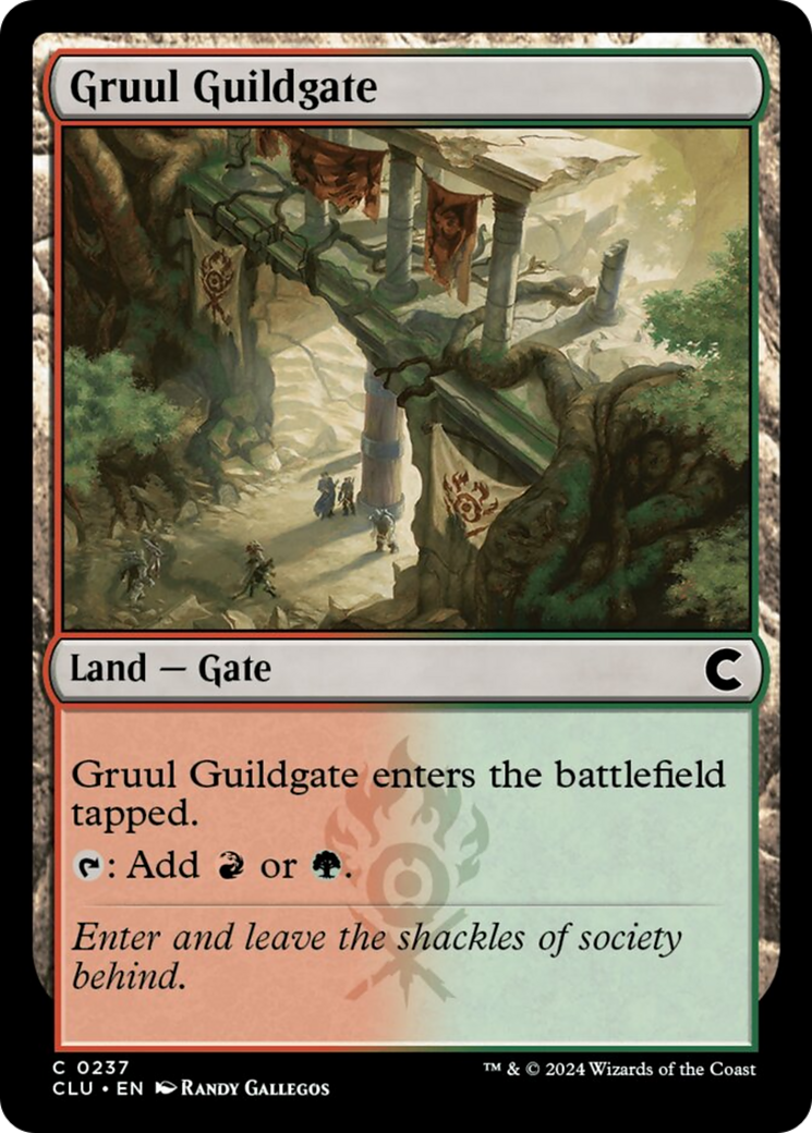 Gruul Guildgate [Ravnica: Clue Edition] | Lots Moore NSW