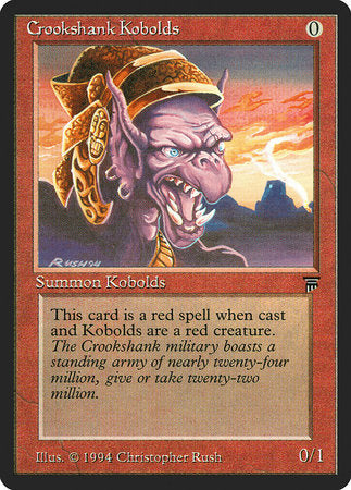 Crookshank Kobolds [Legends] | Lots Moore NSW