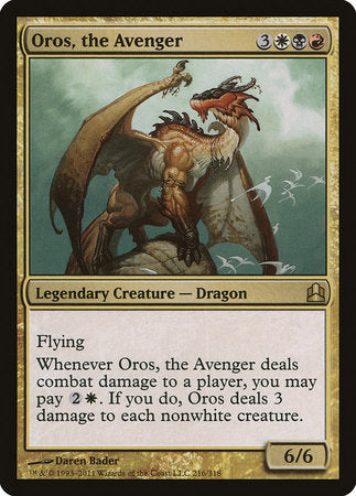 Oros, the Avenger [Commander 2011] | Lots Moore NSW