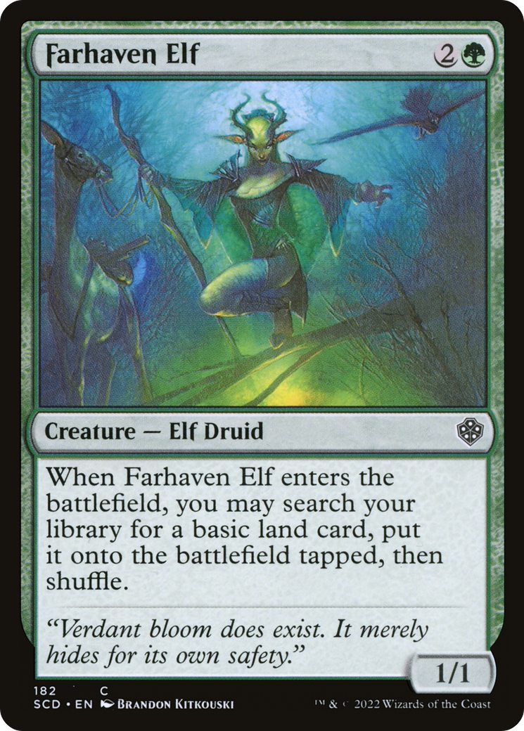 Farhaven Elf [Starter Commander Decks] | Lots Moore NSW