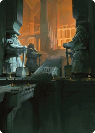 Mines of Moria Art Card [The Lord of the Rings: Tales of Middle-earth Art Series] | Lots Moore NSW