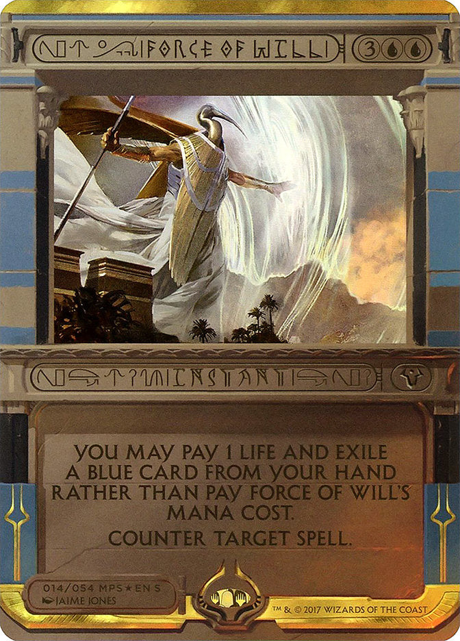 Force of Will (Invocation) [Amonkhet Invocations] | Lots Moore NSW