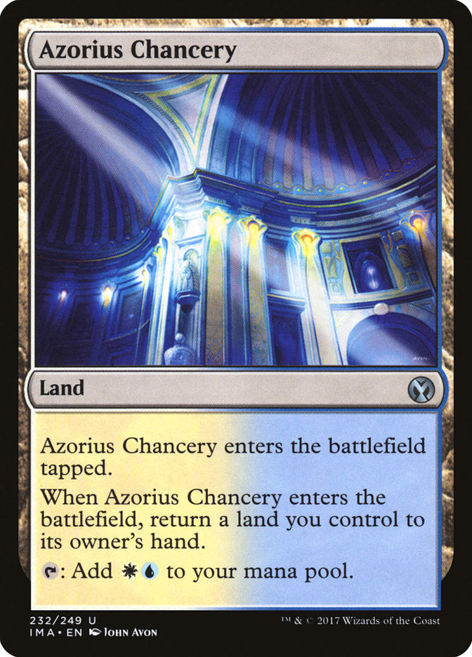 Azorius Chancery [Iconic Masters] | Lots Moore NSW