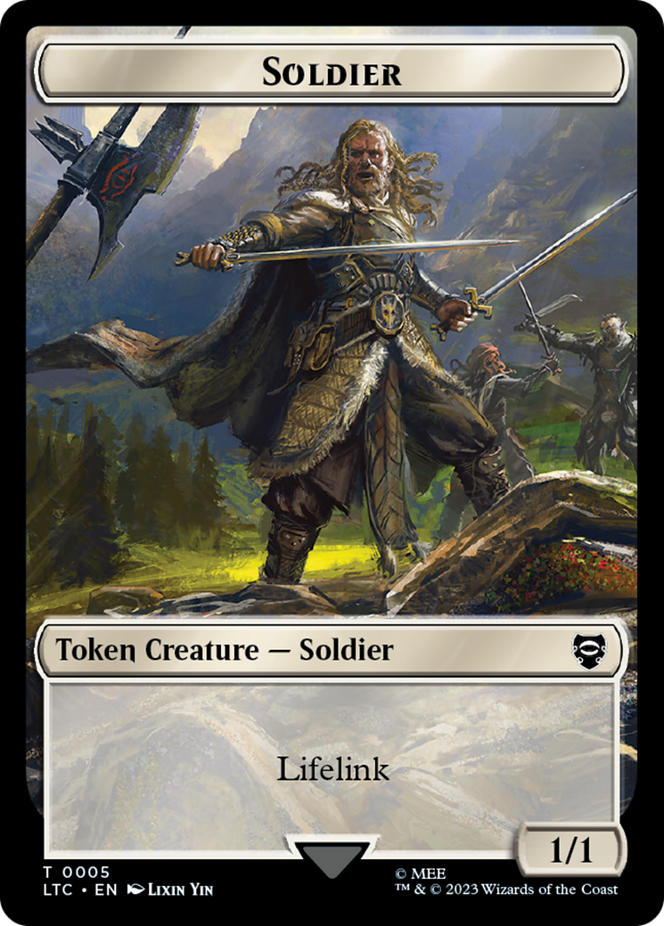 Soldier // Food Token [The Lord of the Rings: Tales of Middle-Earth Commander Tokens] | Lots Moore NSW