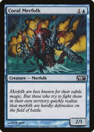 Coral Merfolk [Magic 2010] | Lots Moore NSW