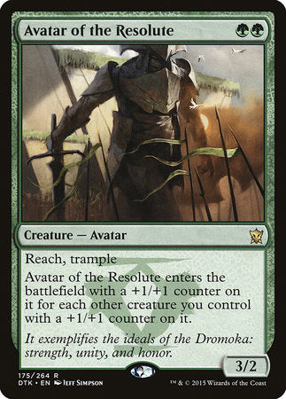 Avatar of the Resolute [Dragons of Tarkir] | Lots Moore NSW