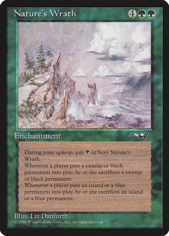 Nature's Wrath [Alliances] | Lots Moore NSW