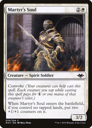 Martyr's Soul [Modern Horizons] | Lots Moore NSW