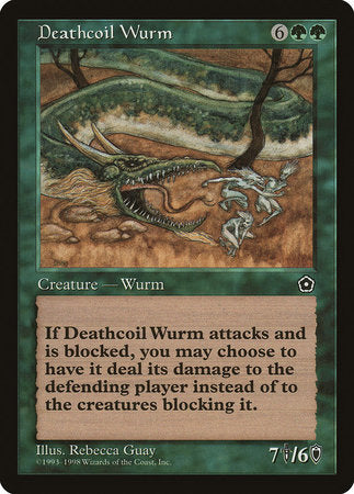 Deathcoil Wurm [Portal Second Age] | Lots Moore NSW