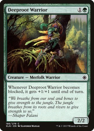 Deeproot Warrior [Ixalan] | Lots Moore NSW