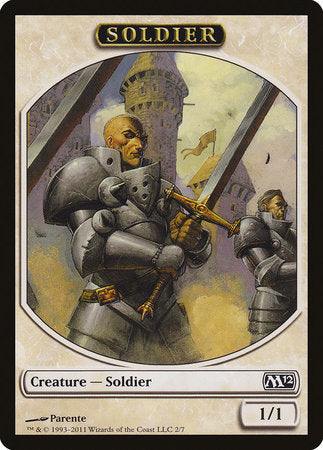 Soldier Token [Magic 2012 Tokens] | Lots Moore NSW