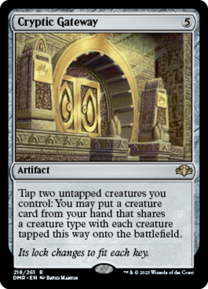 Cryptic Gateway [Dominaria Remastered] | Lots Moore NSW