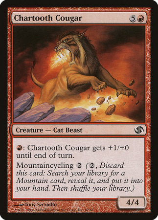 Chartooth Cougar [Duel Decks: Jace vs. Chandra] | Lots Moore NSW