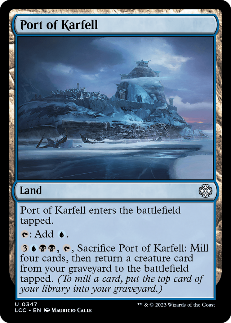 Port of Karfell [The Lost Caverns of Ixalan Commander] | Lots Moore NSW