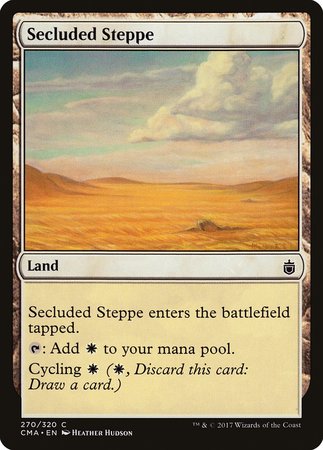 Secluded Steppe [Commander Anthology] | Lots Moore NSW