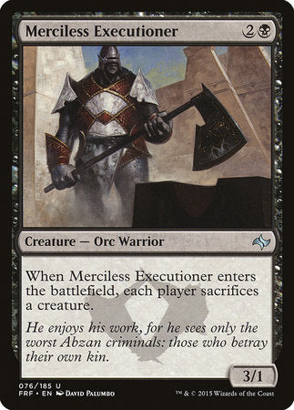 Merciless Executioner [Fate Reforged] | Lots Moore NSW
