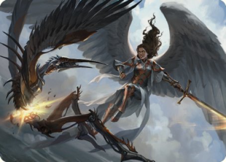 Destroy Evil Art Card [Dominaria United Art Series] | Lots Moore NSW