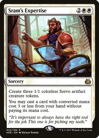 Sram's Expertise [Aether Revolt] | Lots Moore NSW