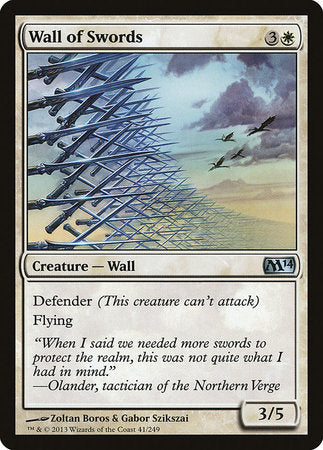 Wall of Swords [Magic 2014] | Lots Moore NSW