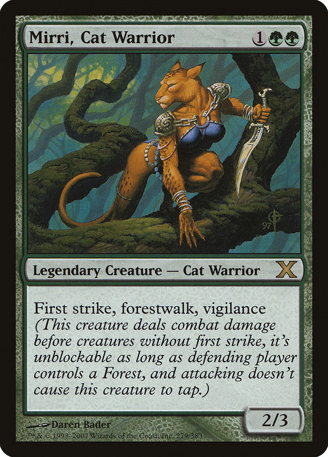 Mirri, Cat Warrior [Tenth Edition] | Lots Moore NSW