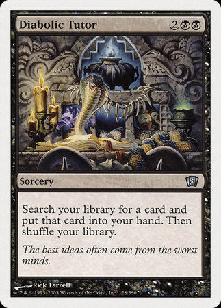 Diabolic Tutor [Eighth Edition] | Lots Moore NSW