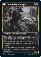 Devoted Grafkeeper // Departed Soulkeeper [Innistrad: Double Feature] | Lots Moore NSW