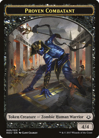 Proven Combatant Token [Hour of Devastation Tokens] | Lots Moore NSW