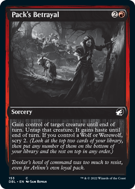 Pack's Betrayal [Innistrad: Double Feature] | Lots Moore NSW
