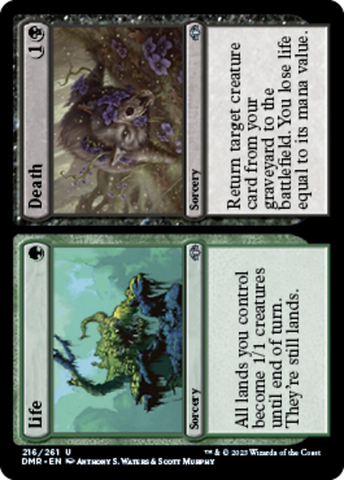 Life // Death [Dominaria Remastered] | Lots Moore NSW