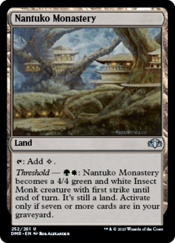 Nantuko Monastery [Dominaria Remastered] | Lots Moore NSW