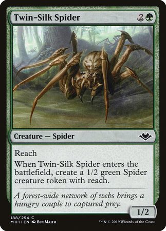 Twin-Silk Spider [Modern Horizons] | Lots Moore NSW