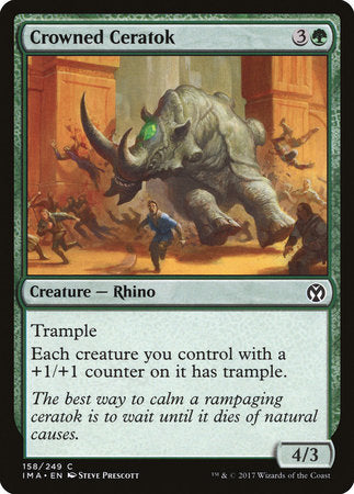 Crowned Ceratok [Iconic Masters] | Lots Moore NSW