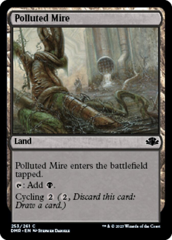 Polluted Mire [Dominaria Remastered] | Lots Moore NSW