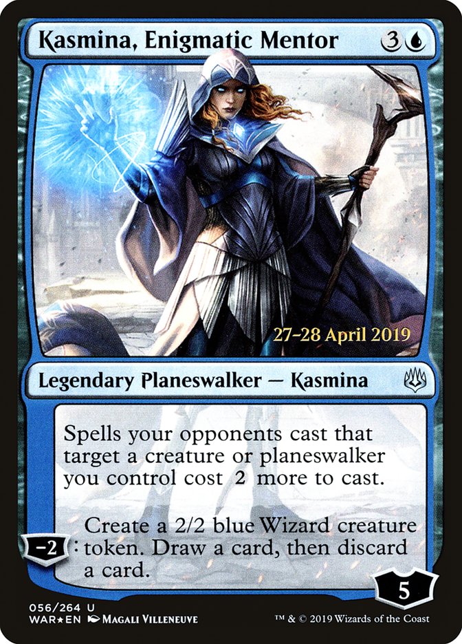 Kasmina, Enigmatic Mentor  [War of the Spark Prerelease Promos] | Lots Moore NSW