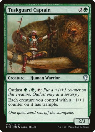 Tuskguard Captain [Commander Anthology Volume II] | Lots Moore NSW