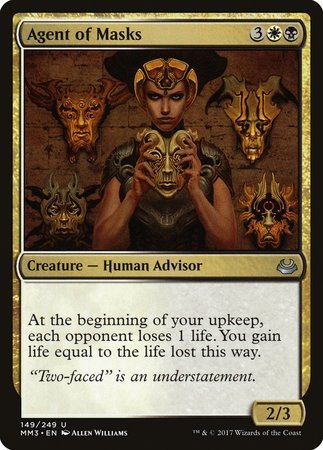 Agent of Masks [Modern Masters 2017] | Lots Moore NSW