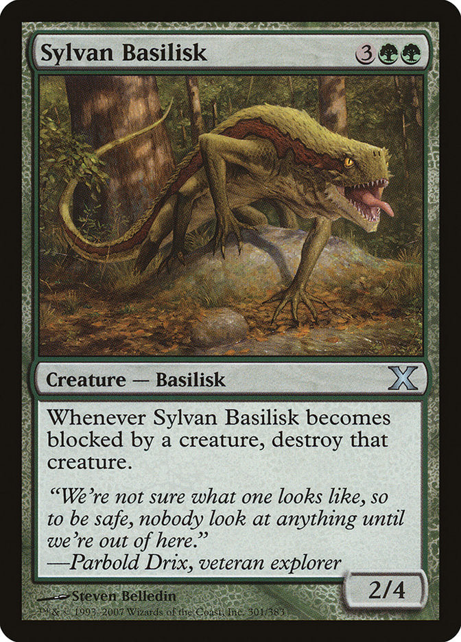 Sylvan Basilisk [Tenth Edition] | Lots Moore NSW