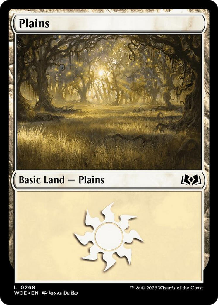 Plains (0268) [Wilds of Eldraine] | Lots Moore NSW