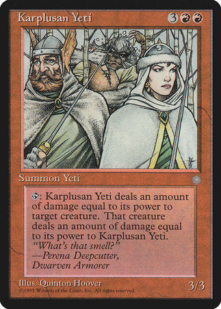 Karplusan Yeti [Ice Age] | Lots Moore NSW