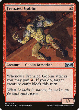 Frenzied Goblin [Magic 2015] | Lots Moore NSW