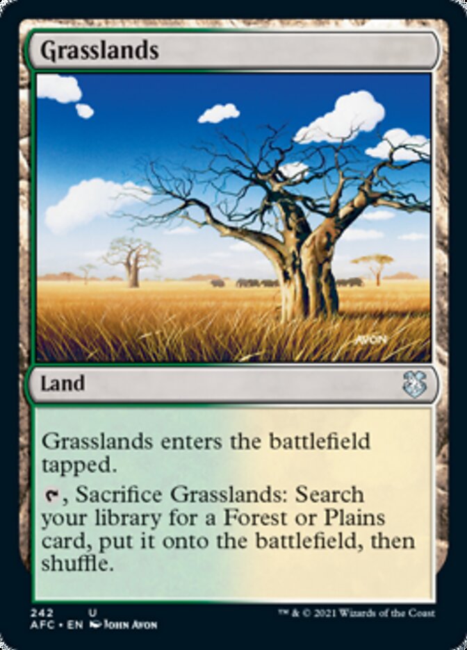 Grasslands [Dungeons & Dragons: Adventures in the Forgotten Realms Commander] | Lots Moore NSW