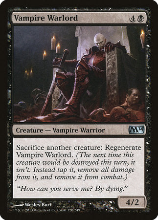 Vampire Warlord [Magic 2014] | Lots Moore NSW