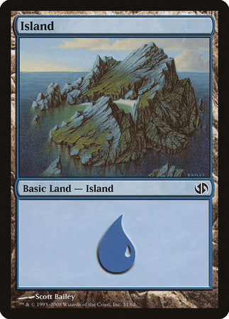 Island (31) [Duel Decks: Jace vs. Chandra] | Lots Moore NSW
