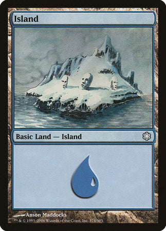 Island (374) [Coldsnap Theme Decks] | Lots Moore NSW